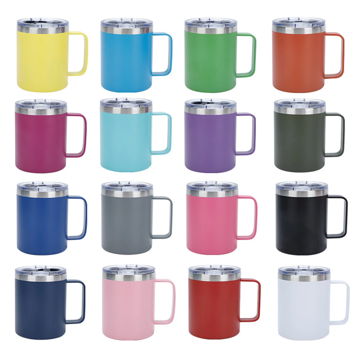 12 Oz. Stainless Steel Insulated Mug 1