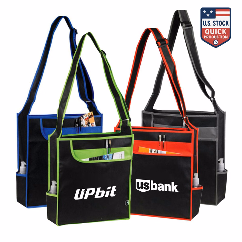 UrbanTrek Multi-Pocket Crossbody Tote