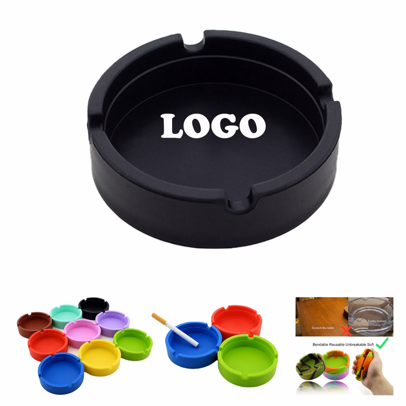 MOQ 50 pcs Portable Pocket Ashtray