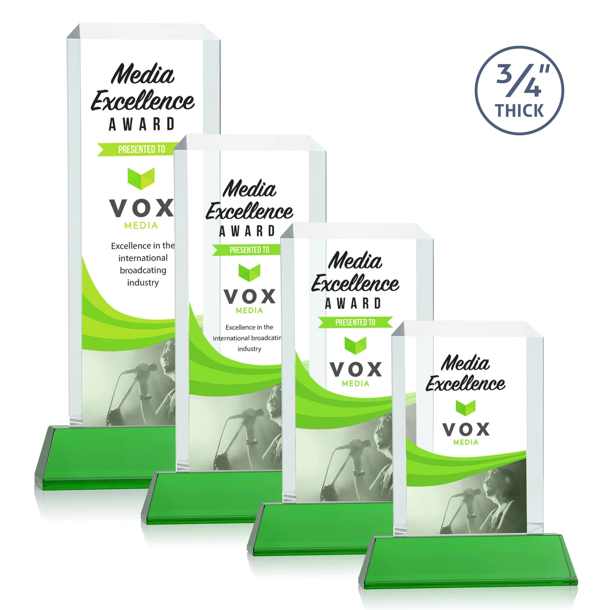 Dalton VividPrint™ Award on Newhaven - Green 1
