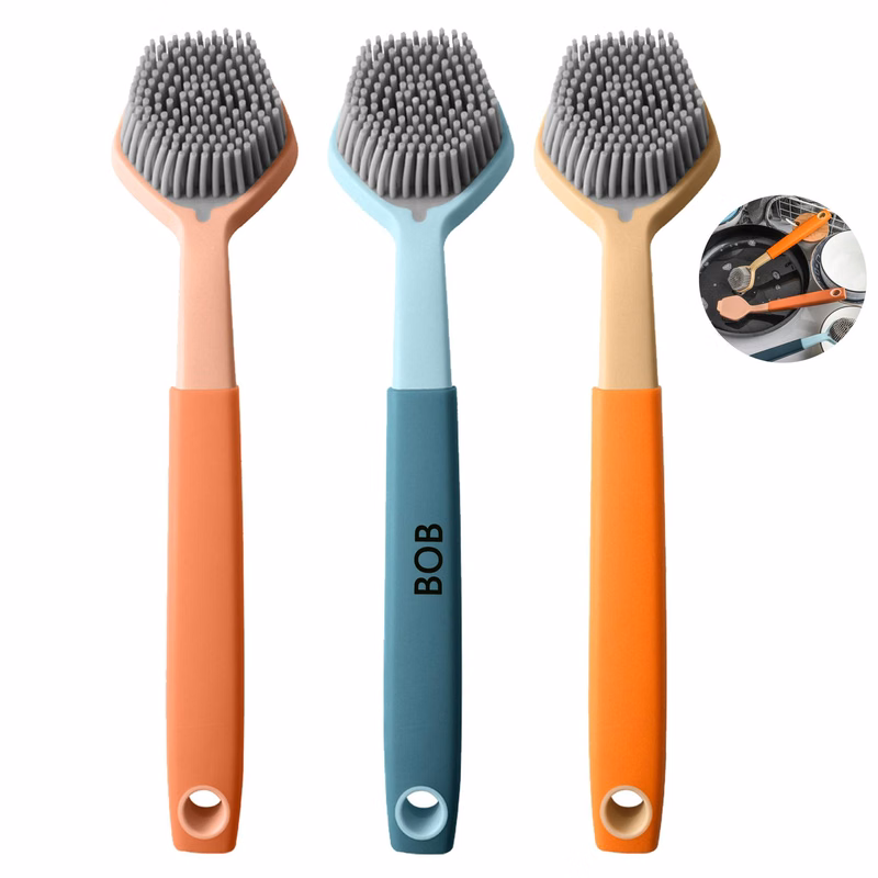 Kitchen Silicone Decontamination Cleaning Brush