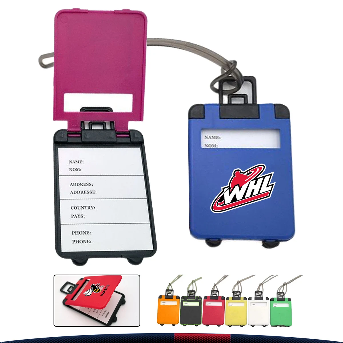 Renwil Plastic Luggage Tag 1