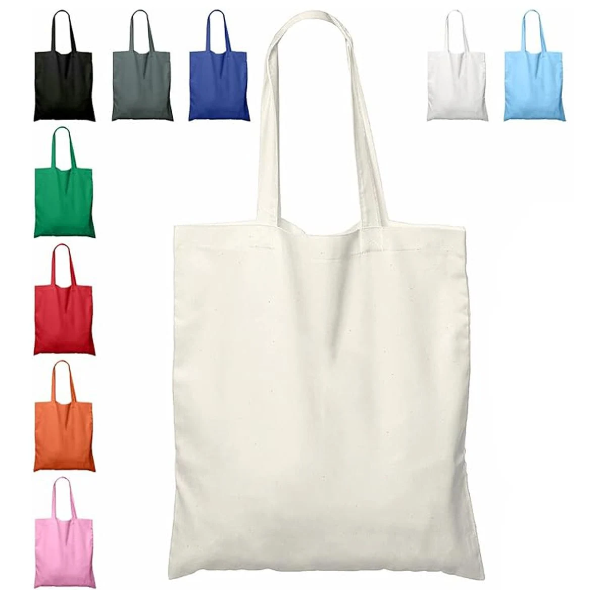 Canvas Tote Bag, custom tote bag with logo imprint 1