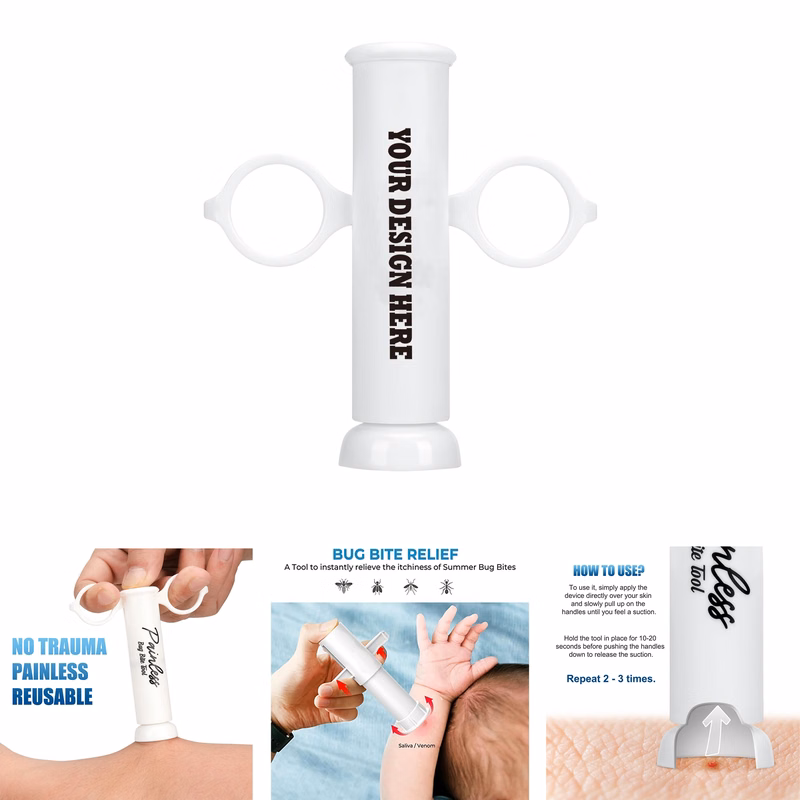 Bee Sting Tools-Bite Relief Venom Extractor Suction Pump