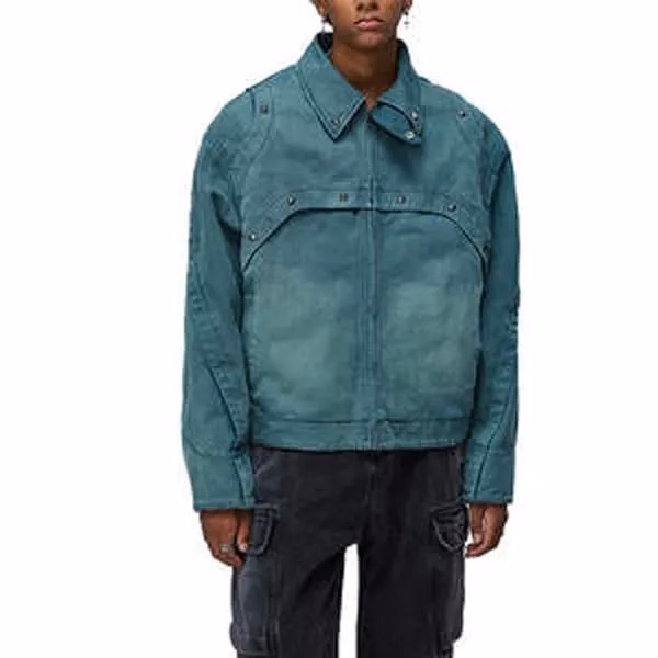 Men Plus Size Custom Canvas Jacket