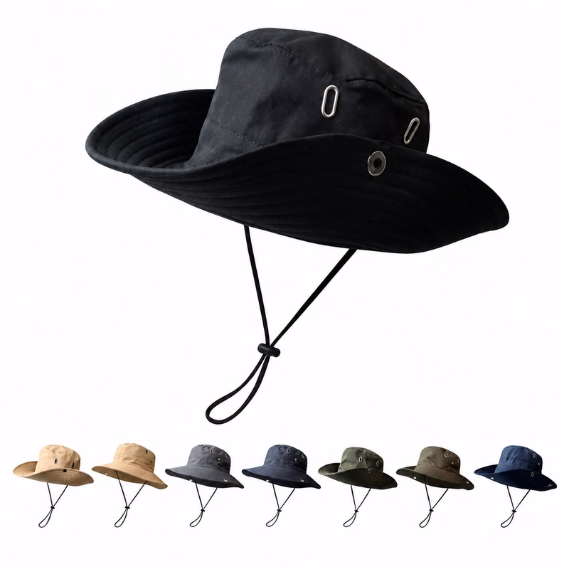 Summer Broad Brim Poly Hat