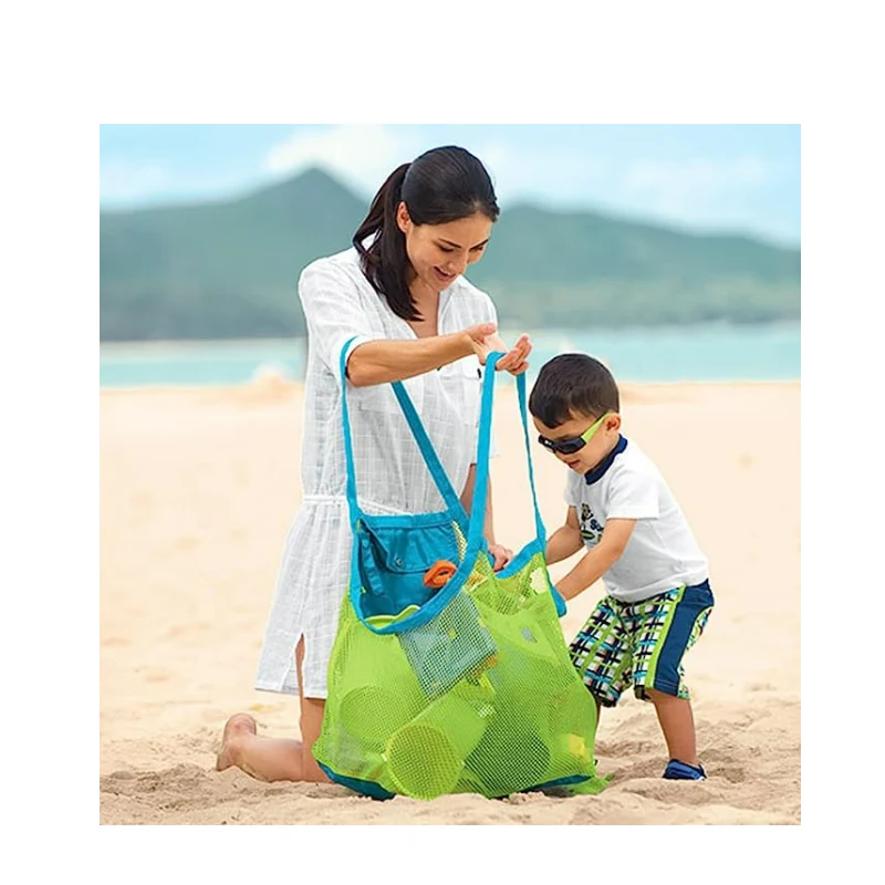 Large Mesh Beach Bag 1