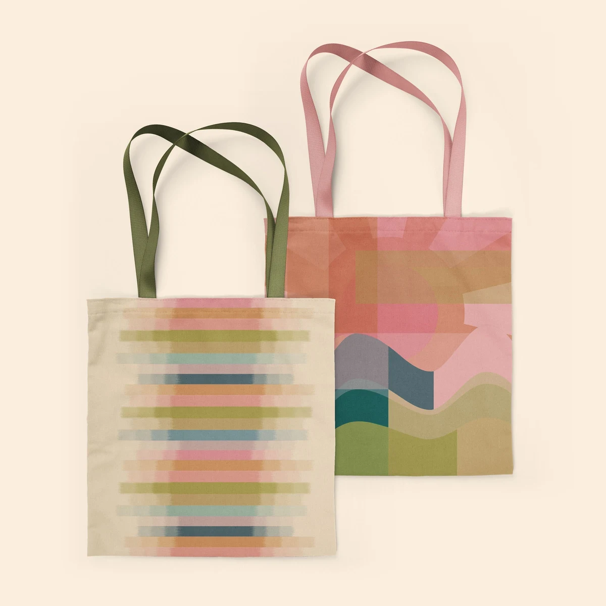 Main Squeeze Super Size - 4Cp Pigment Dyed Canvas, custom tote bag with logo imprint 1