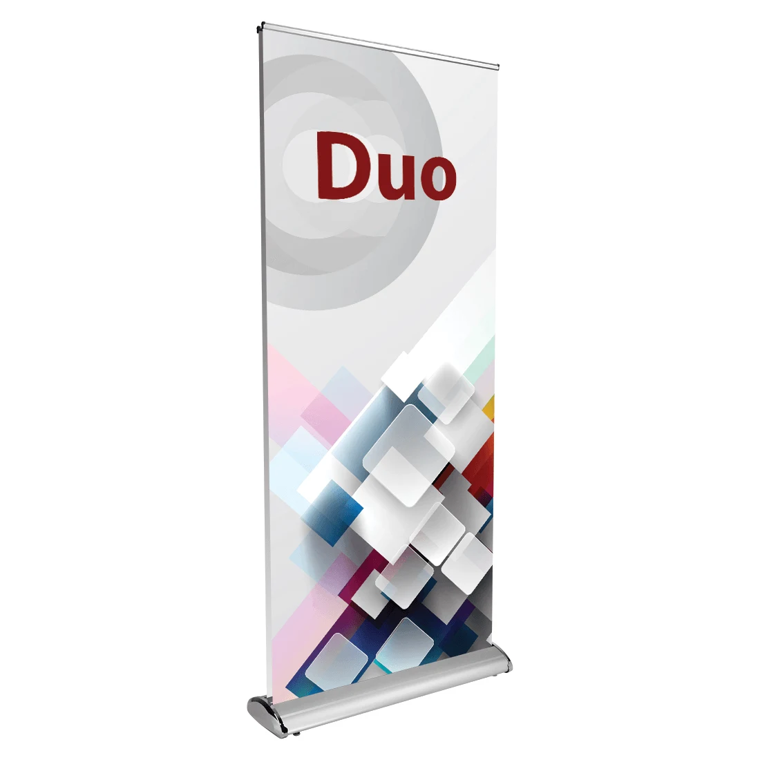 33" Double Sided Retractable Banner 1