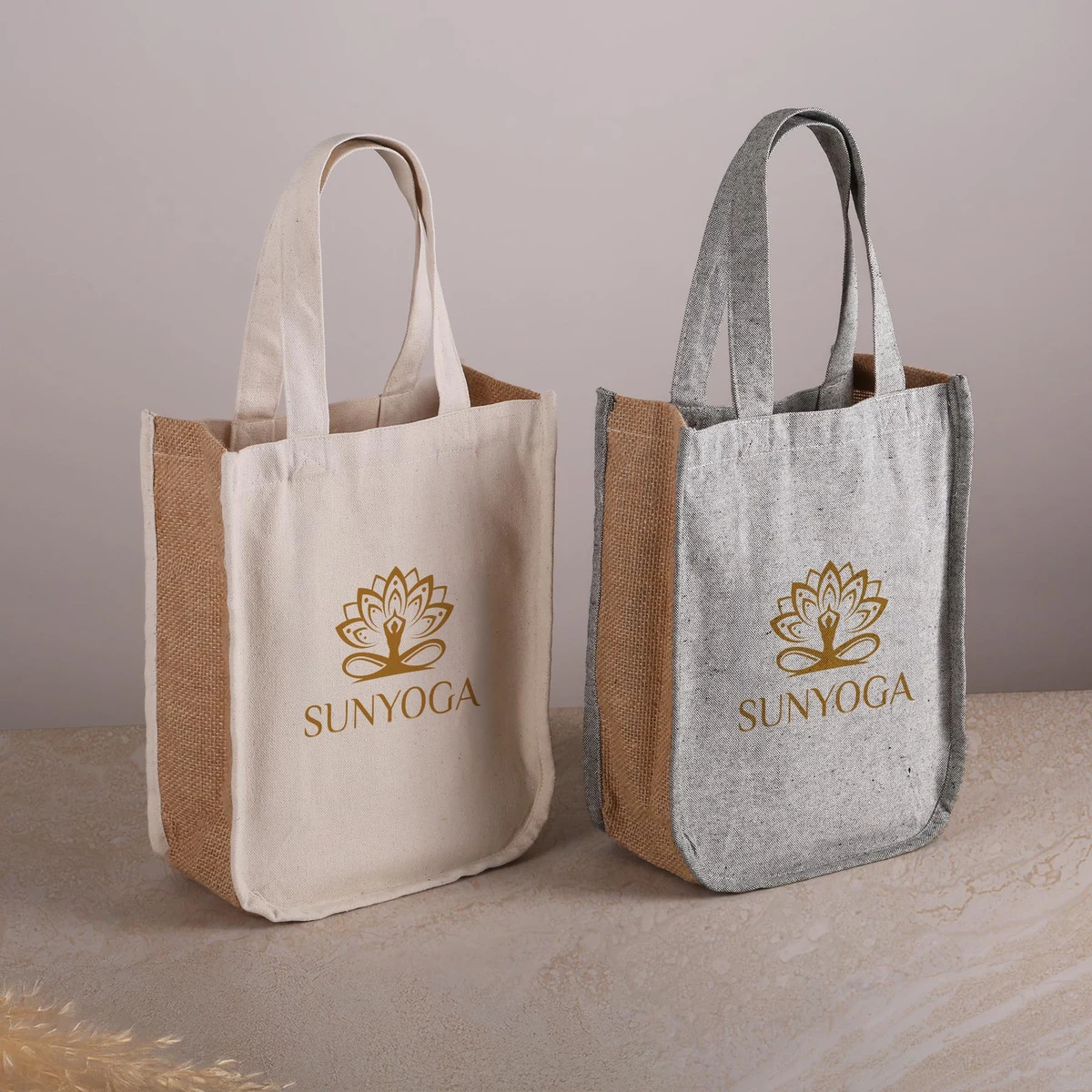 Quetico 10oz Cotton & Jute Fashion Tote 1