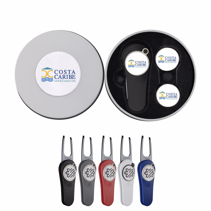 Pitchfix Original 2.5 Golf Divot Tool Deluxe Gift Set