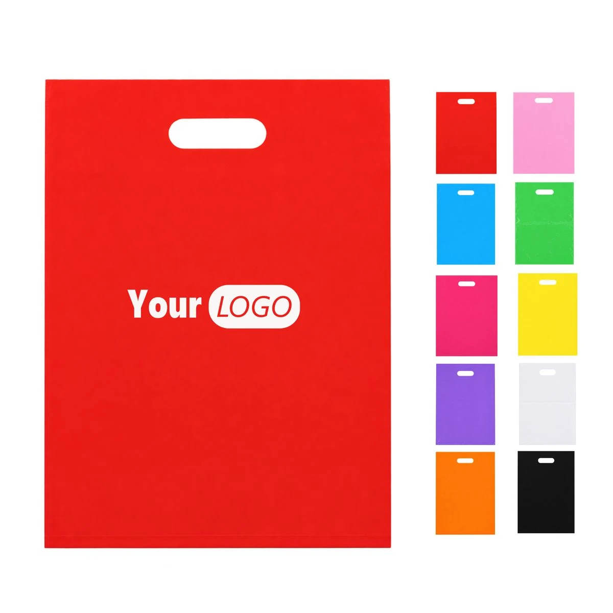 Polyethylene Die Cut Handle Bag 1