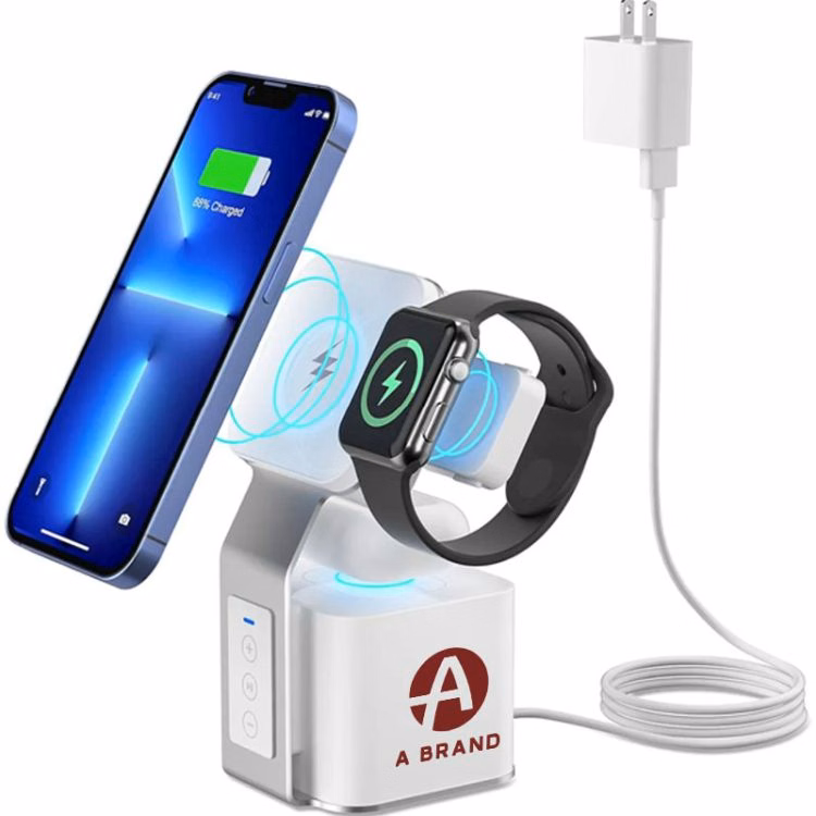 4-in-1 Wireless Bluetooth Speaker Charging Stand