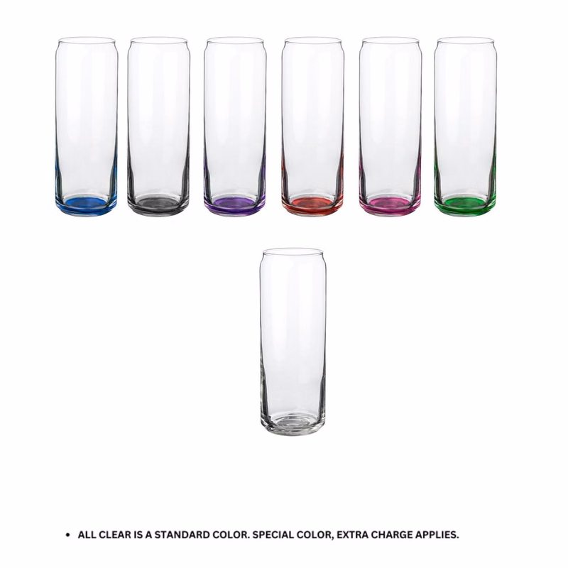 Sleek Can Beer Glass, 12.5 oz.