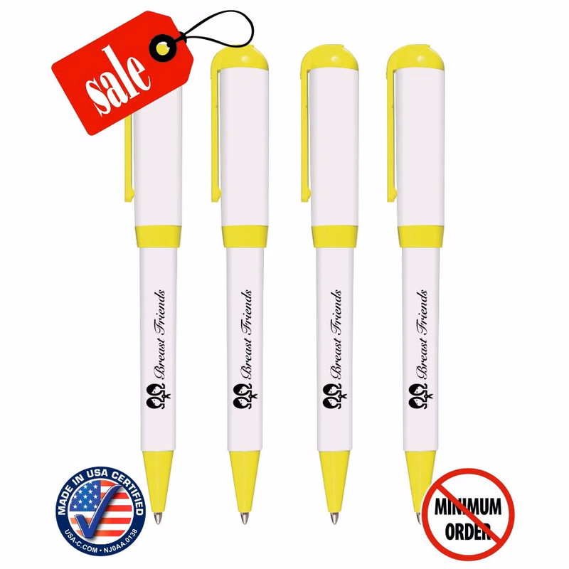 Closeout Certified USA Made - Euro Style Twist Pen with Pocket Clip