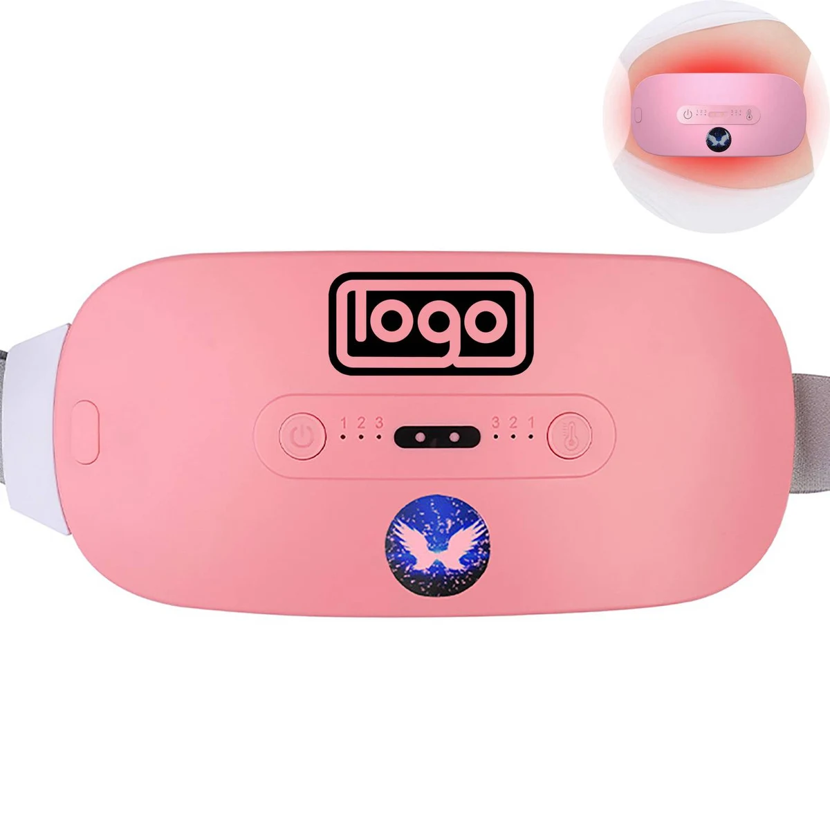 Rechargeable Adjustable Heating Waist Belt 1