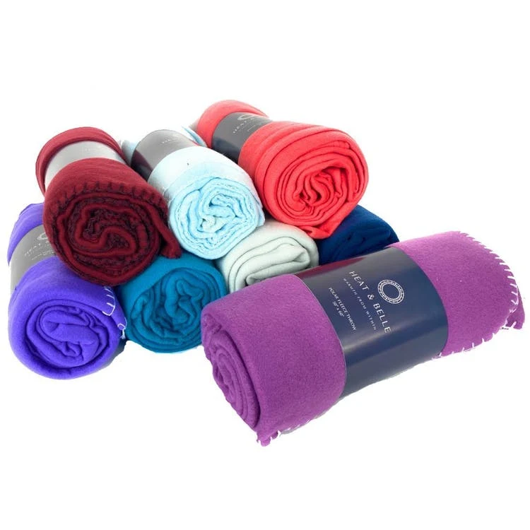 Fleece Blankets - 50" x 60" Assorted Colors & Weights 1