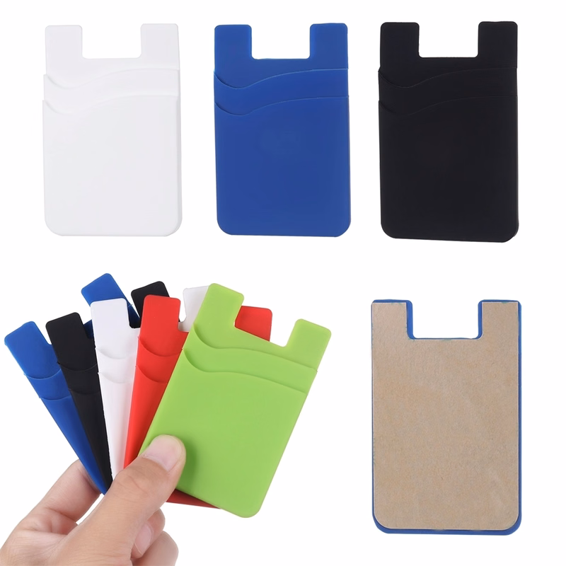 Push Silicone Phone Wallet