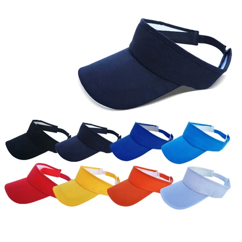 Custom LOGO Sunshade Sunblock Empty Top Hat, custom hat with logo imprint 1