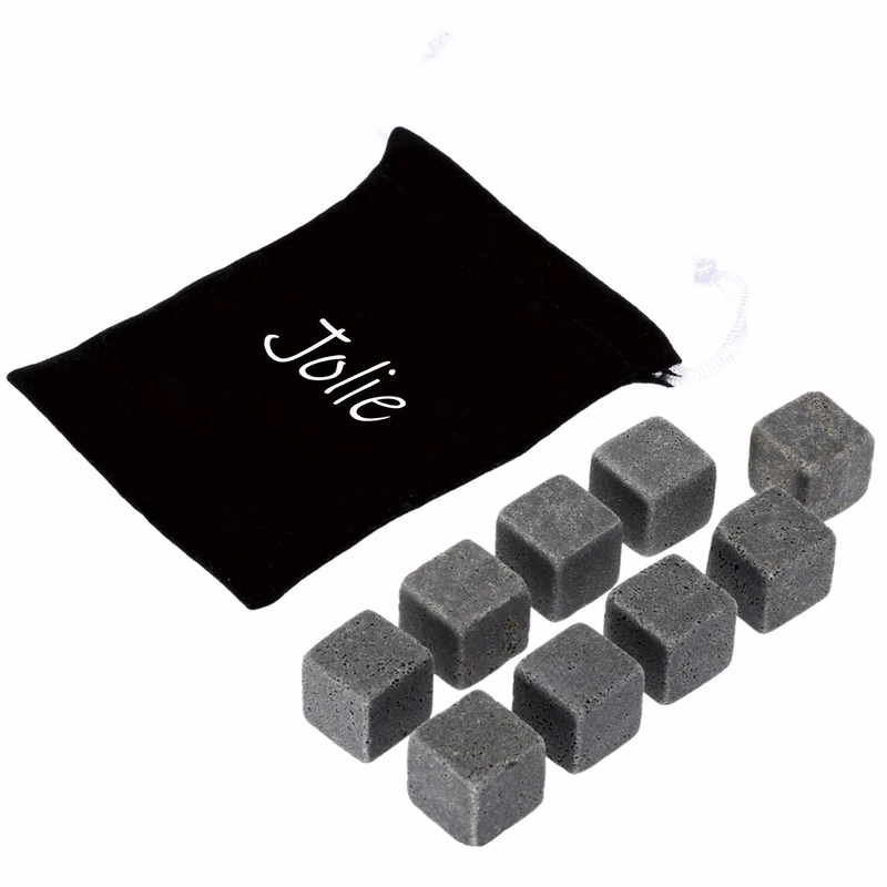 Pure Soft Stone Reusable Rocks for Whiskey Set