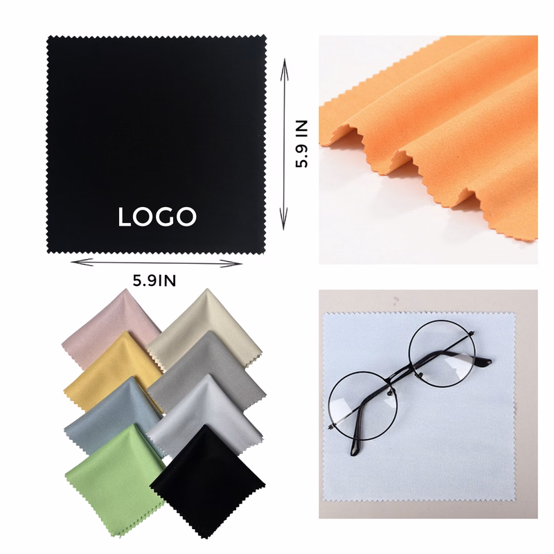 MOQ 10 PCS Durable Ultra - Fine Fiber Eyeglass Cloth