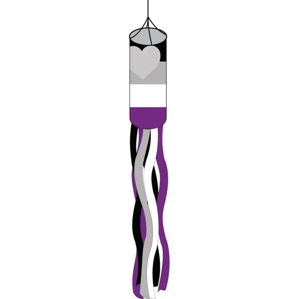 Demiromantic Windsock - Design 1 1