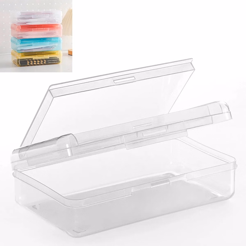 Plastic Pencil Box 2 Compartments