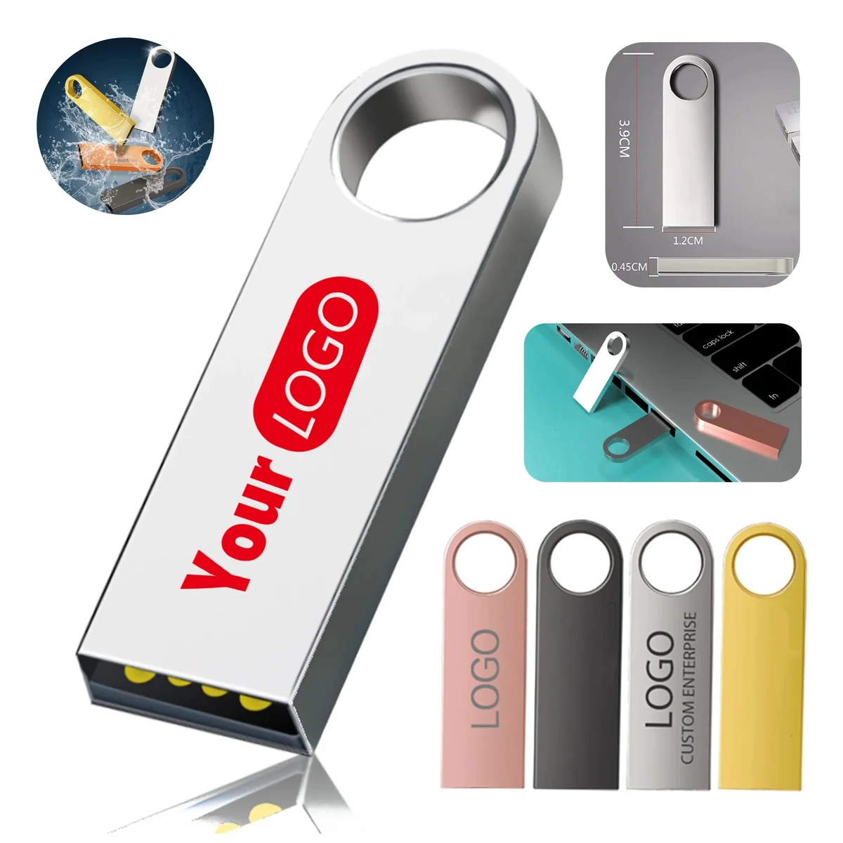 2GB USB2.0 Flash Drive Memory Stick MOQ50 1