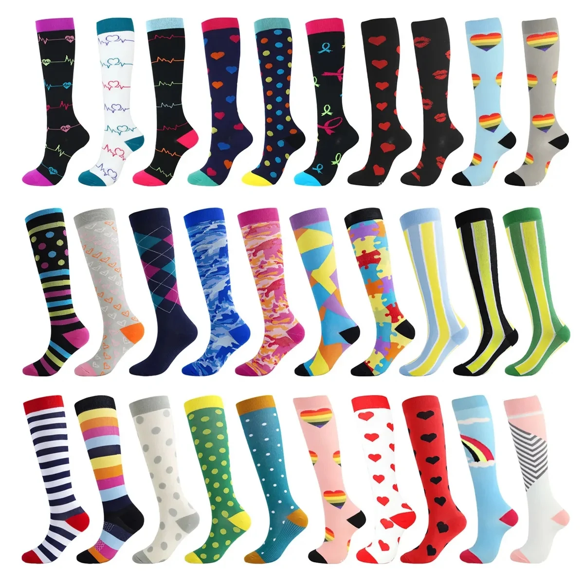 Compression Socks for Women & Men Circulation 15-20mmHg 1