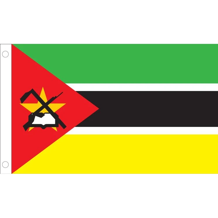 Mozambique Flag - 4' x 6' - Nylon 1