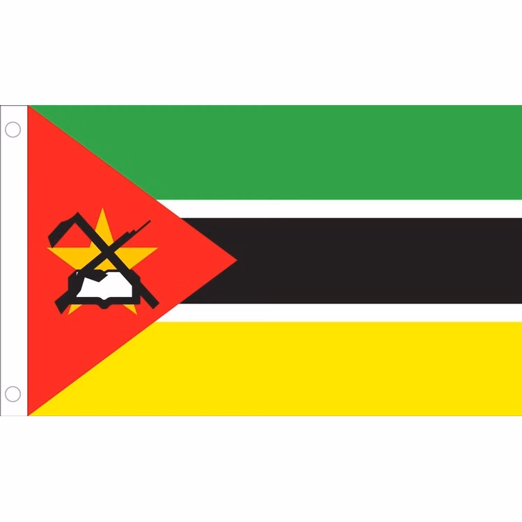 Mozambique Flag - 4' x 6' - Nylon
