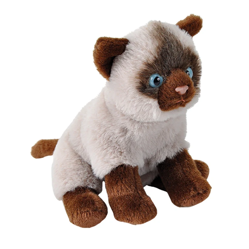 5" Pocketkins Eco Siamese Cat 1