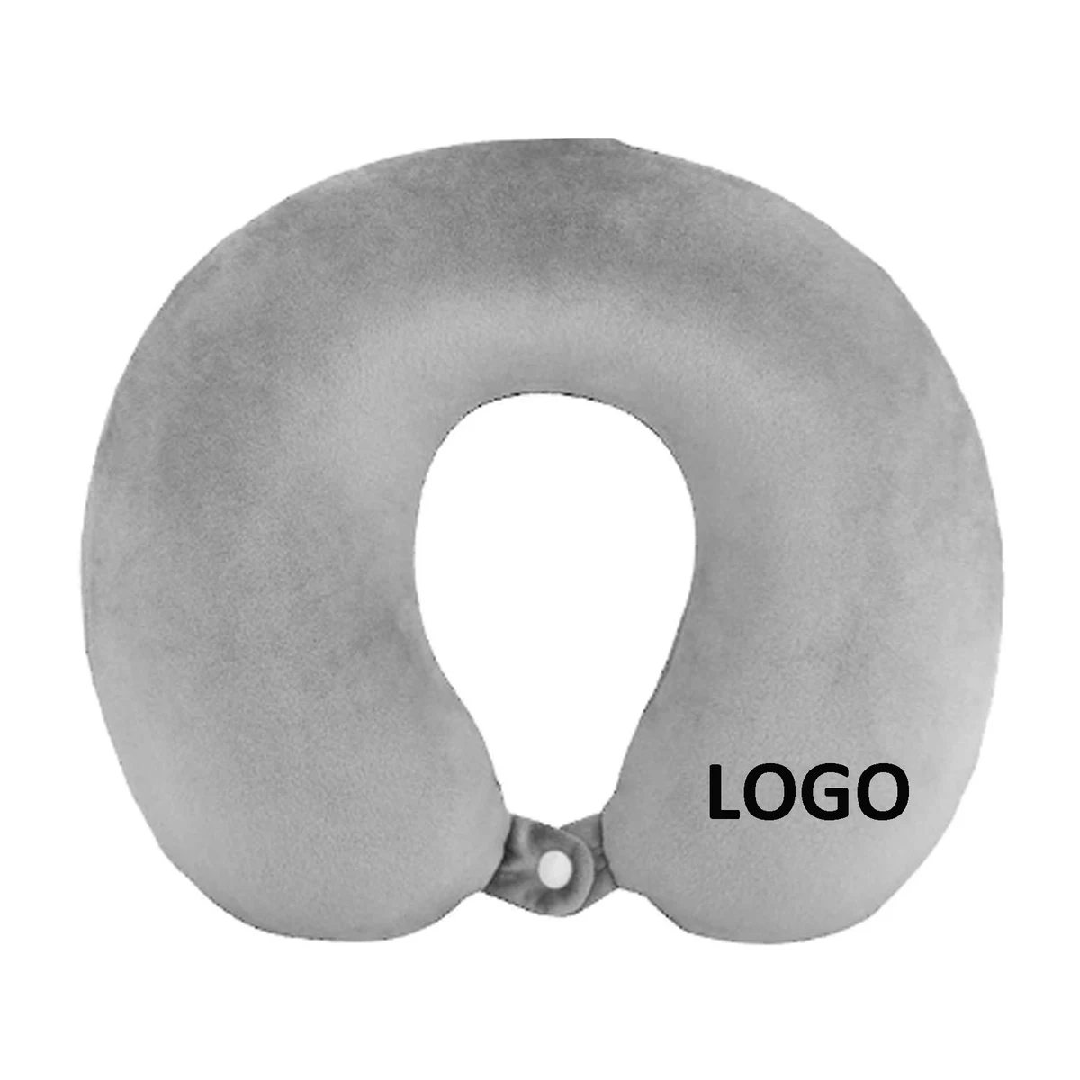 U-Shaped Neck Pillow With Snap Closure 1
