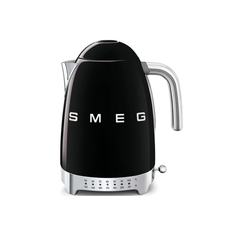SMEG Variable Temperature Kettle - Black Glossy 1