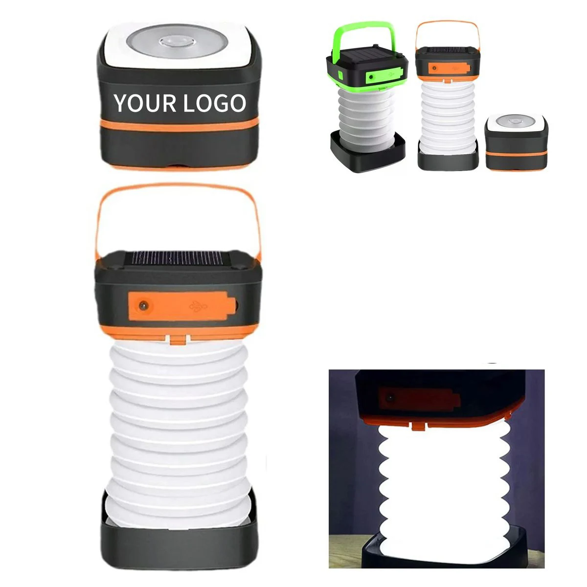 Solar Outdoor Lantern with Three Lighting Modes 1