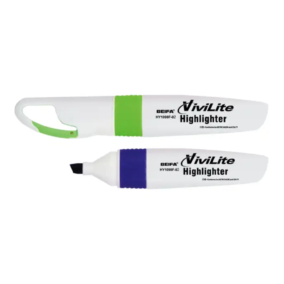 Highlighter with Carabiner Clip 1