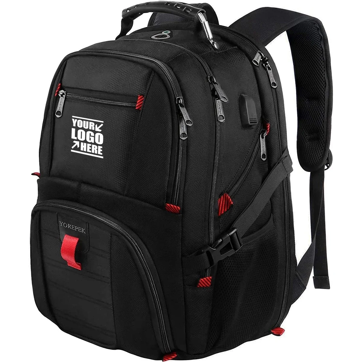50L Large Capacity Travel Waterproof Bag Laptop Backpacks 1