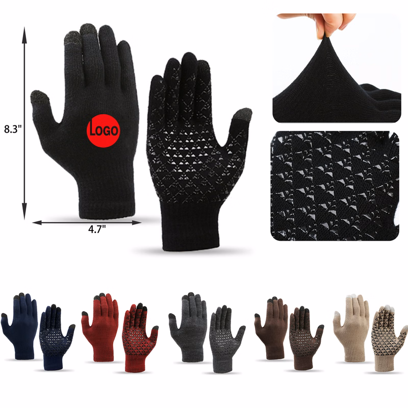 Comfortable Anti Slip Knitted Gloves