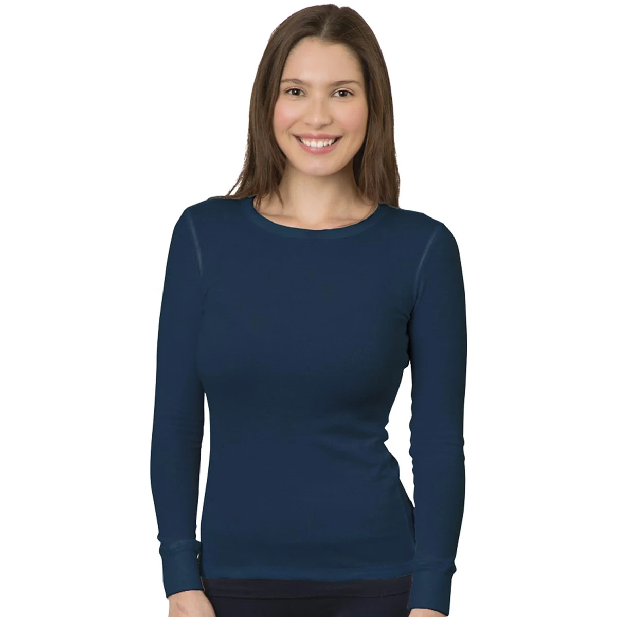 Women's USA-Made Thermal Long Sleeve T-Shirt - 3420 1