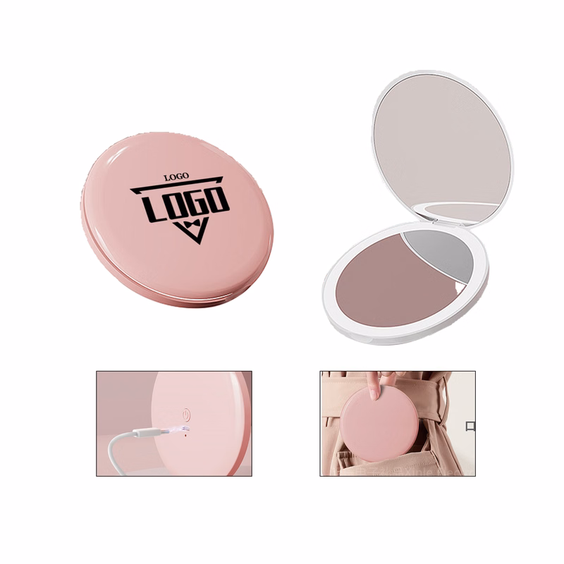 Travel-Friendly Illuminated Beauty Glass