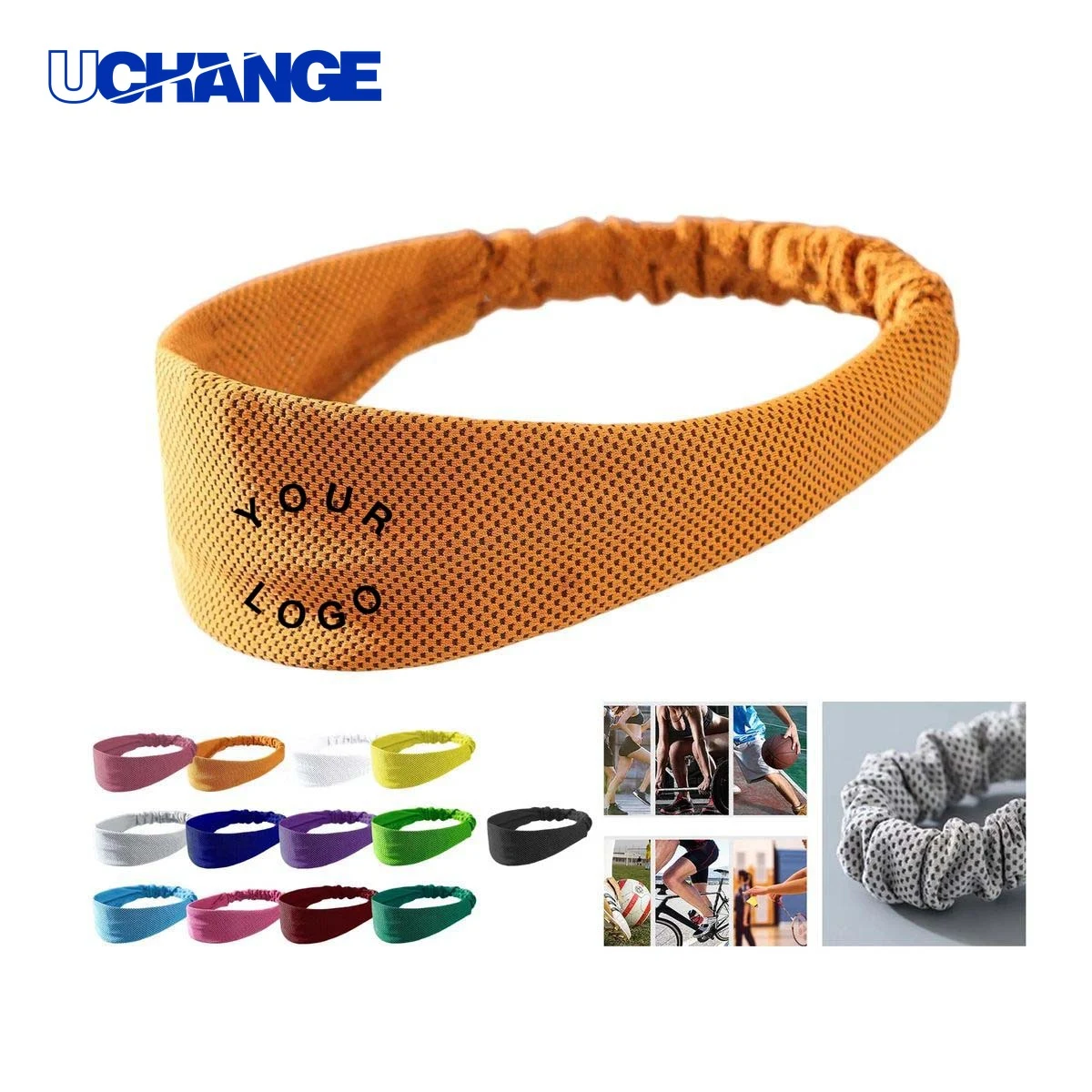 Moisture Wicking Headband Band for Running and Fitness 1
