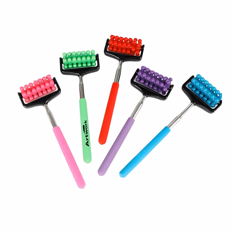 Stainless Steel Extendable Roller Massager