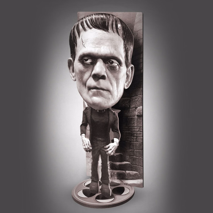Chatter Head - With Display Base and Background