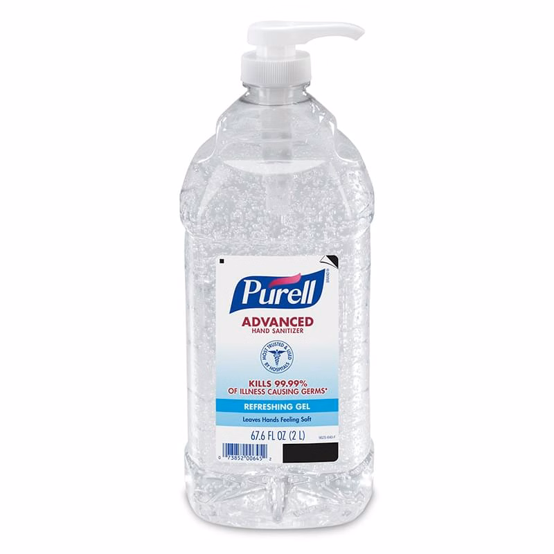 2 Liter Purell® Bottle With Pump