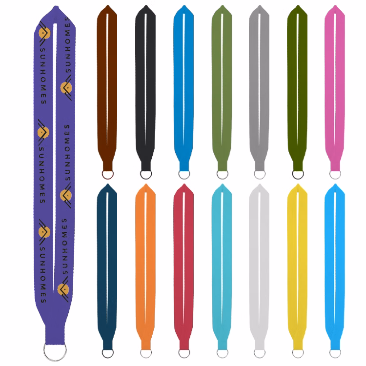 1" Screen Printed Lanyard