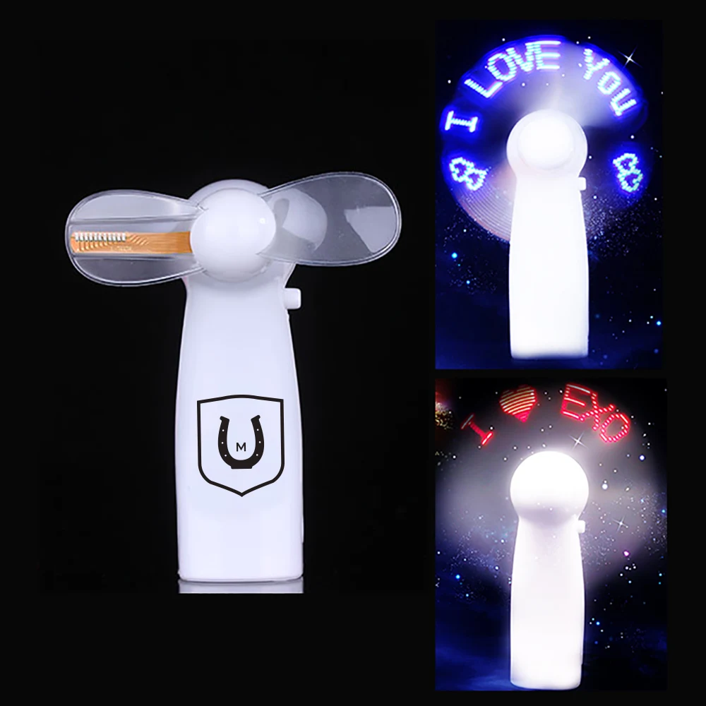 LED Pre Programmed Message Fan 1