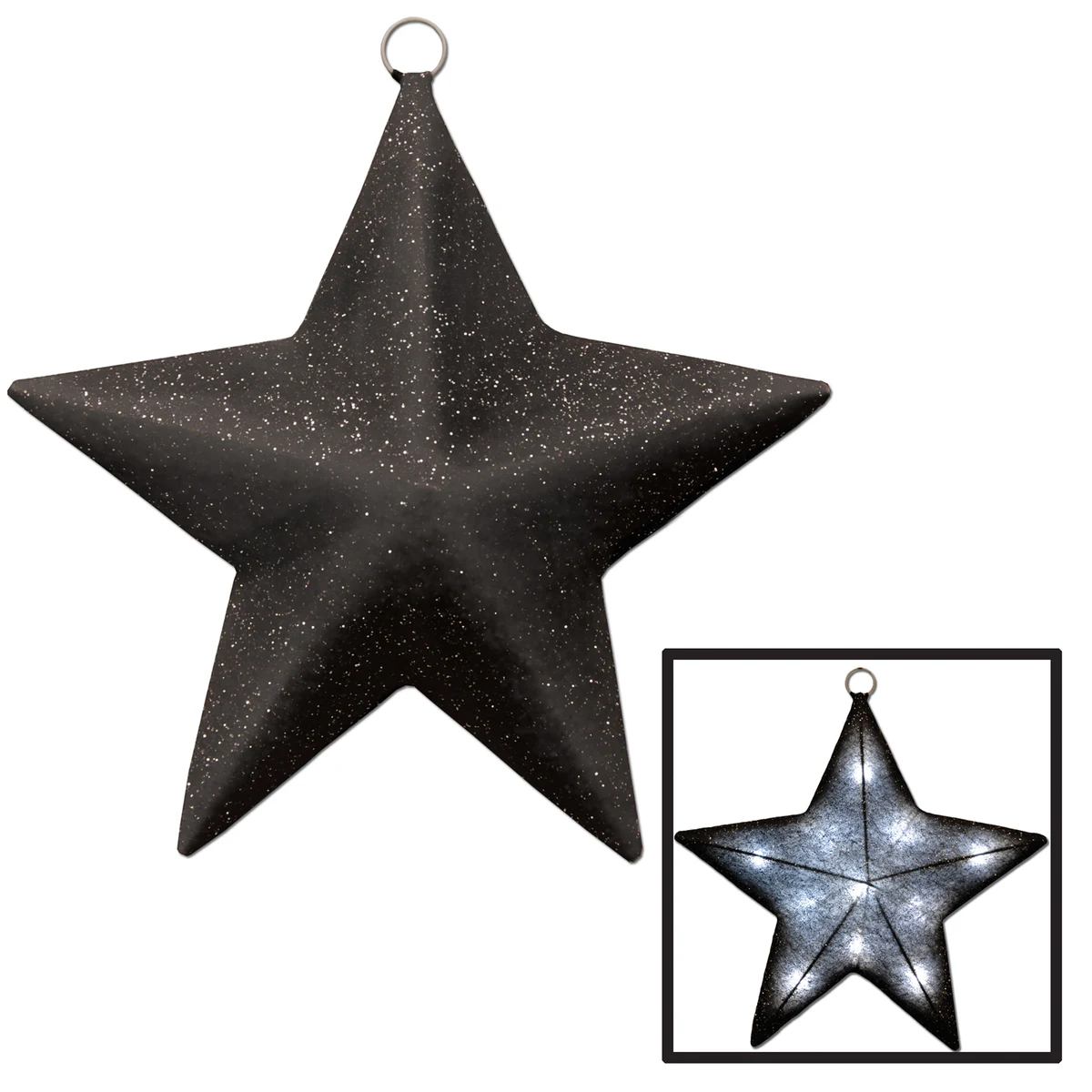 Light Up Sparkle Stars Decorations 1