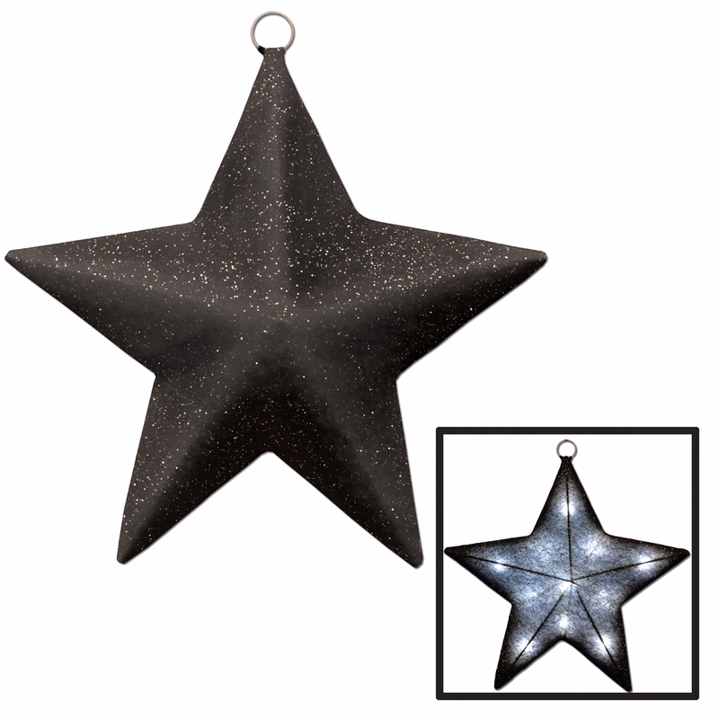 Light Up Sparkle Stars Decorations