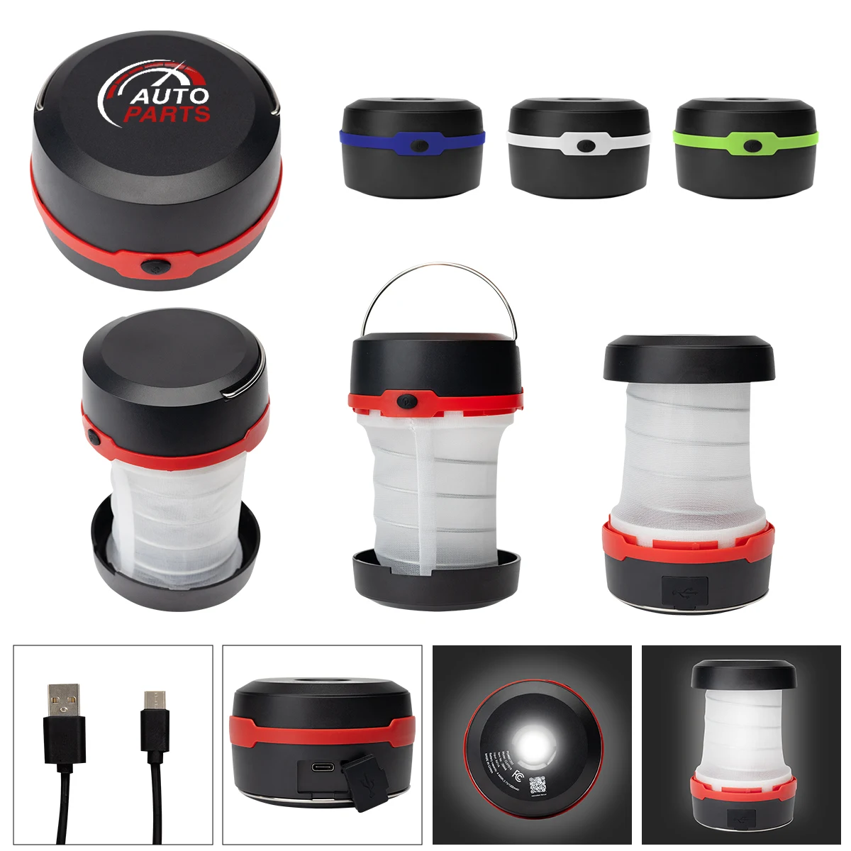 LED Pop-Up Rechargeable Lantern 1