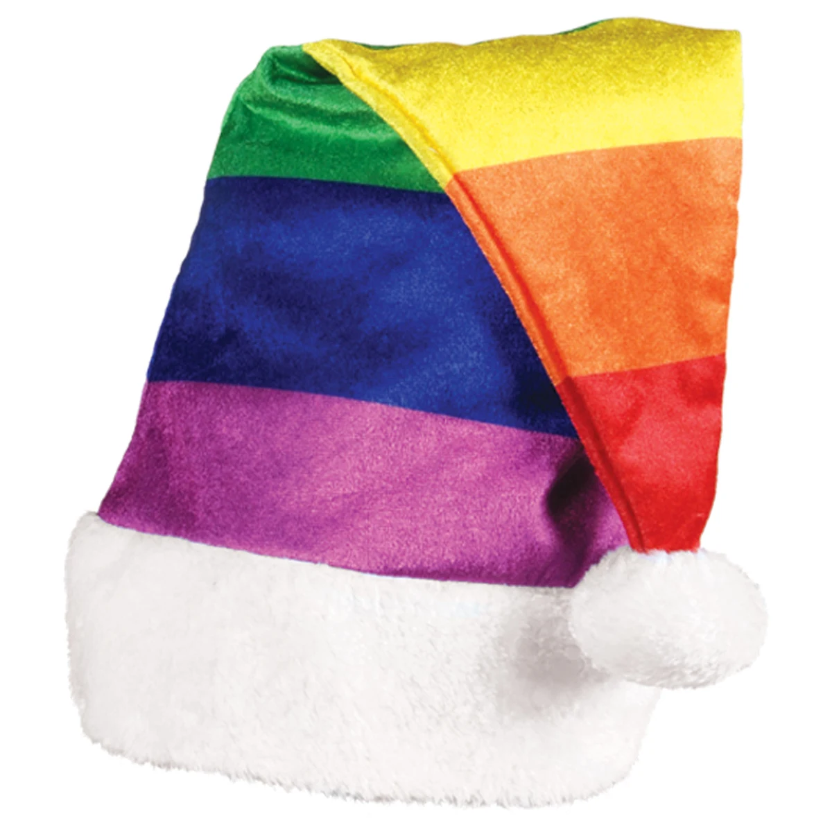 Rainbow Santa Hat 1
